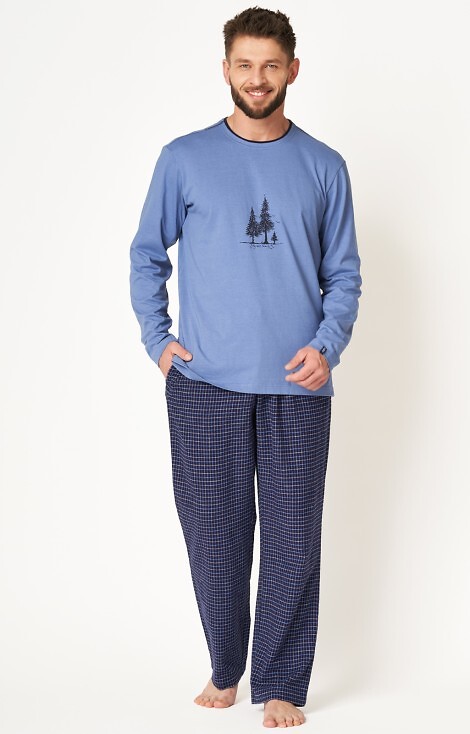 Piżama Key MNS 458 B24 dł/r M-2XL męska
