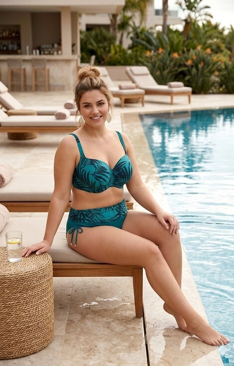 Strój kąpielowy Self S 995 V1AE3 Azure 3