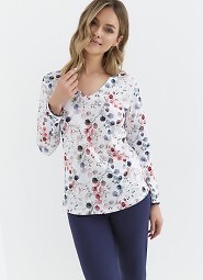 Piżama Cana 407 dł/r S-XL