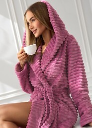 Szlafrok L&L 2416 Robin S-XL damski