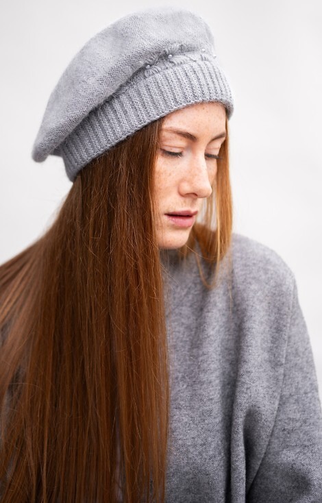 Beret Art Of Polo 23400 Delas damski