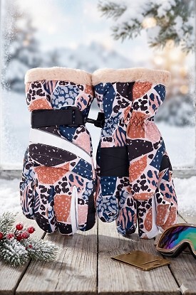 Rękawiczki YOCLUB REN-0257K Narciarskie