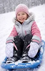 Rękawiczki YOCLUB REN-0314G Girl Narciarskie