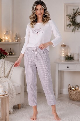 Piżama Leveza Danna 1505 7/8 S-2XL