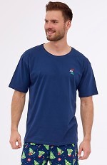 Piżama Cornette 326/276 Ho Ho kr/r S-2XL męska
