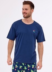 Piżama Cornette 326/276 Ho Ho kr/r S-2XL męska