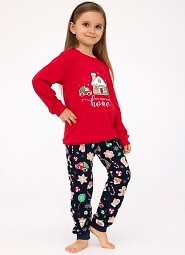 Piżama Cornette Kids Girl 594/175 Home dł/r 86-128