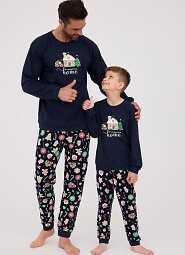 Piżama Cornette 115/256 Home dł/r S-2XL męska