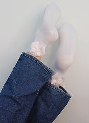 Skarpety Milena 0965 Kokardka 37-41