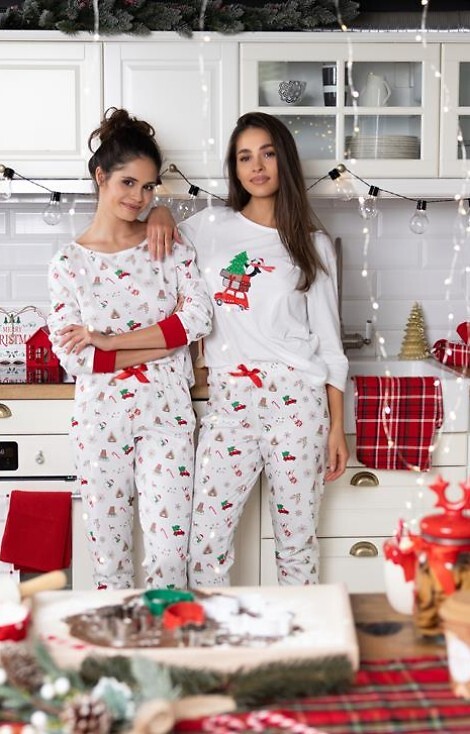 Piżama Sensis Lillian 3/4 Christmas S-XL