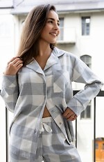 Piżama Sensis Evie dł/r S-XL rozpinana