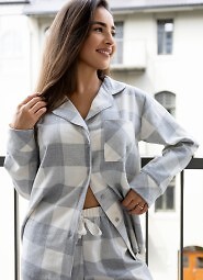 Piżama Sensis Evie dł/r S-XL rozpinana