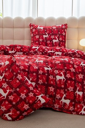 Komplet pościeli Cotton World SHY 3194 200x220 - zdjęcie 2