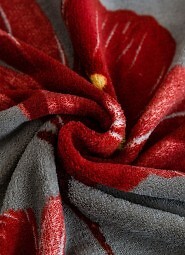 Komplet pościeli Cotton World Polarowa/Welur Kolorowy Wzór SHY 160x200