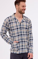 Piżama Cornette 114/75 dł/r S-2XL męska rozpinana
