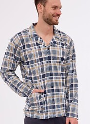 Piżama Cornette 114/75 dł/r S-2XL męska rozpinana