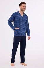 Piżama Cornette 114/74 dł/r M-2XL męska rozpinana