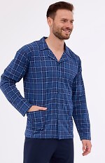 Piżama Cornette 114/74 dł/r M-2XL męska rozpinana