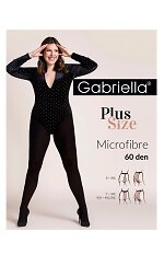 Rajstopy Gabriella 162 Plus Size 60 den 7-3XL