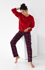 Piżama Sensis Cordelia dł/r Christmas S-XL