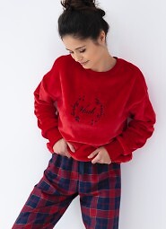 Piżama Sensis Cordelia dł/r Christmas S-XL