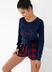 Piżama Sensis Clarissa dł/r Christmas S-XL