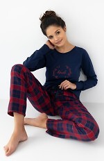 Piżama Sensis Emmeline dł/r Christmas S-XL