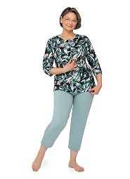 Piżama Martel Maria II 201 3/4 M-2XL rozpinana damska