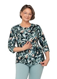 Piżama Martel Maria II 201 3/4 M-2XL rozpinana damska